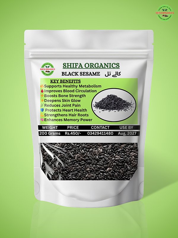 Black Sesame – Premium Nutrient-Rich  Superfood for Daily Wellness