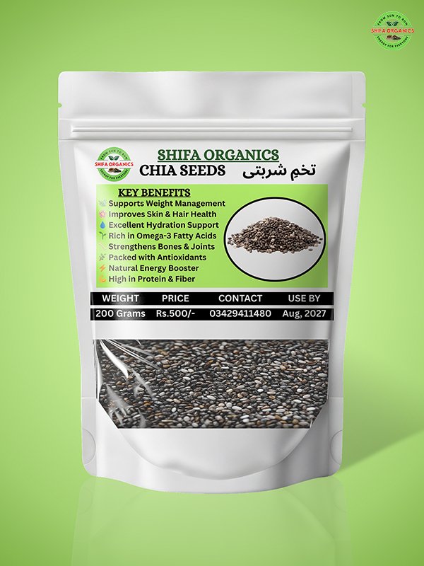 Chia Seeds – Ultimate Superfood for Energy  & Wellness