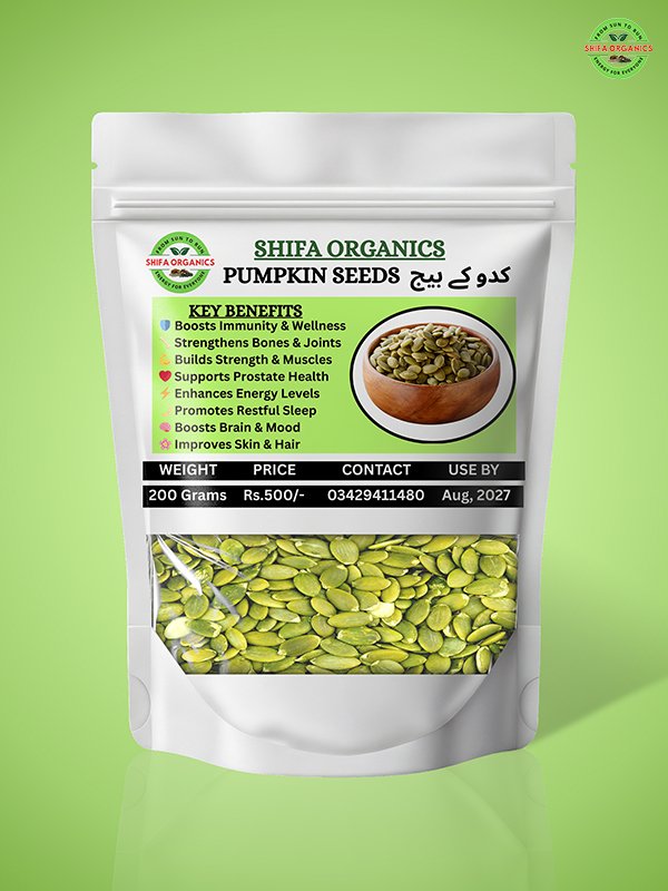 Pumpkin Seeds – Pure, Fresh & Nutrient Rich