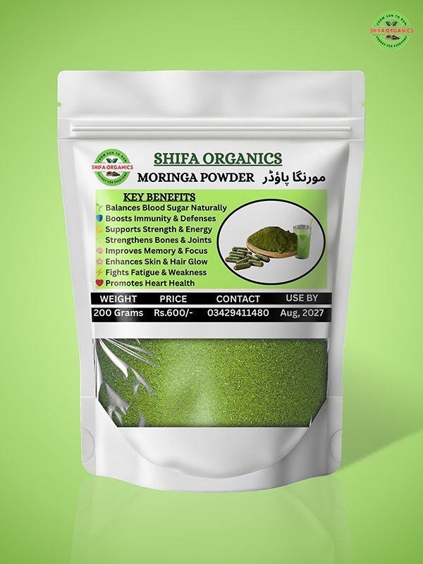 Moringa Powder – The Miracle Green  Superfood for Complete Wellness