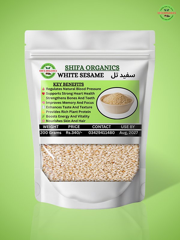 White Sesame Seeds – The Ancient  Superfood for Strength, Beauty & Heart  Health