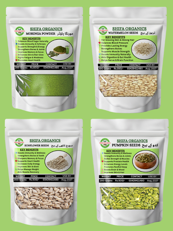 Health & Fitness Super Bundle – Natural Strength &  Energy Seeds