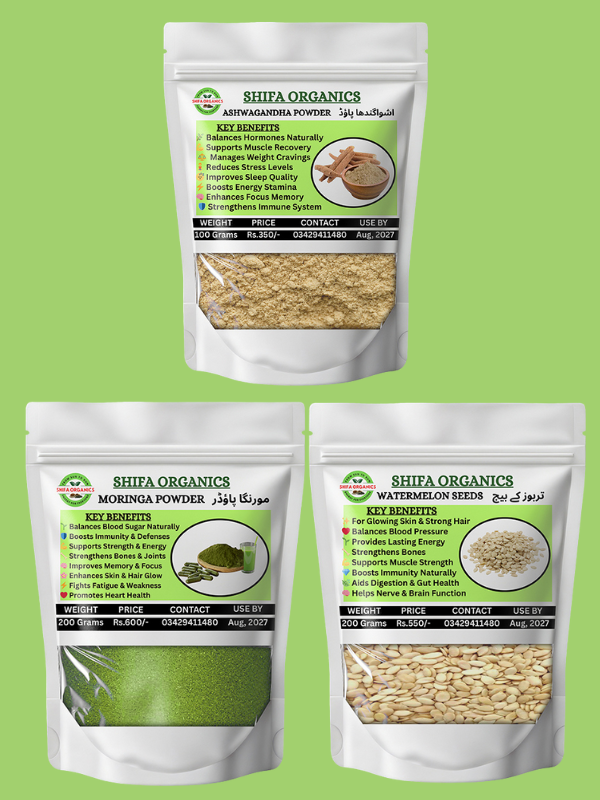 Mood & Energy Booster Pack – Natural Stress Relief &  Energy Seeds